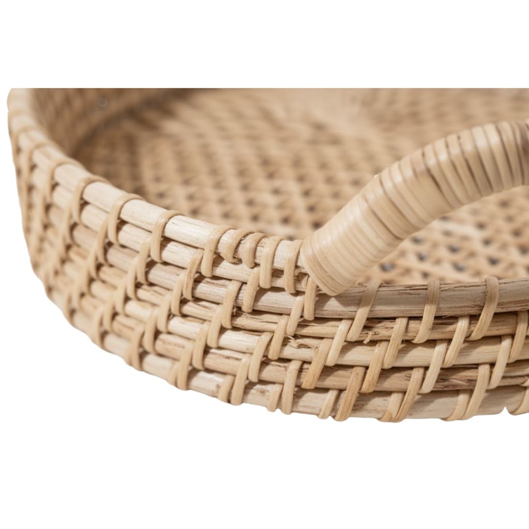 Natural Charm Rattan Tray